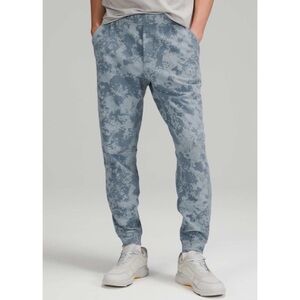 LULULEMON Men’s Blue Tie Dye City Sweat Jogger Sweatpants